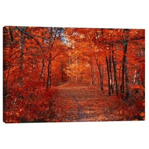 تابلو بوم کنواس طرح Colorful autumn کد 717889 پاییز رنگارنگ