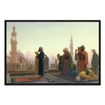 تابلو قاب دار طرح The prayers کد 705397 دعاها