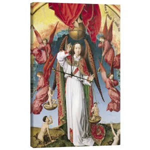 تابلو بوم کنواس طرح Last Judgment