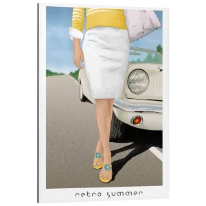تابلو شاسی طرح Retro summer کد 216739 تابستان رترو