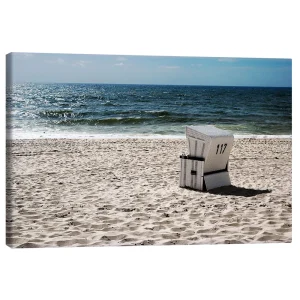تابلو بوم کنواس طرح Beach chair 117 کد 373432 صندلی ساحلی ۱۱۷
