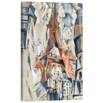 تابلو بوم کنواس طرح Eiffel Tower