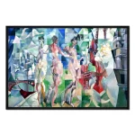 تابلو قاب دار طرح The City of Paris کد 313487 شهر پاریس