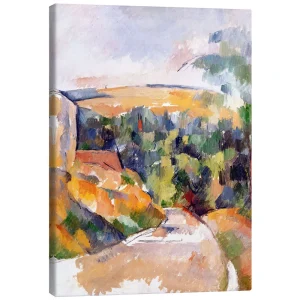 تابلو بوم کنواس طرح Bend in the road کد 877991 پیچ در جاده