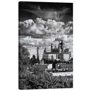 تابلو بوم کنواس طرح MADRID 04 کد 795612 مادرید ۰۴