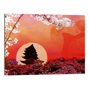 تابلو شاسی طرح Rising Sun کد 388389 طلوع خورشید