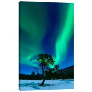 تابلو بوم کنواس طرح Aurora Borealis