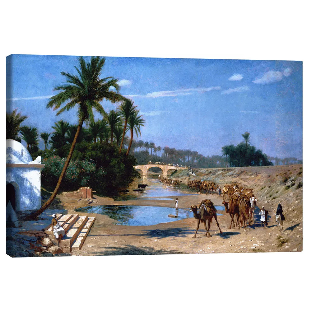 312598_canvas تابلو بوم کنواس طرح The caravan کد 609232 کاروان