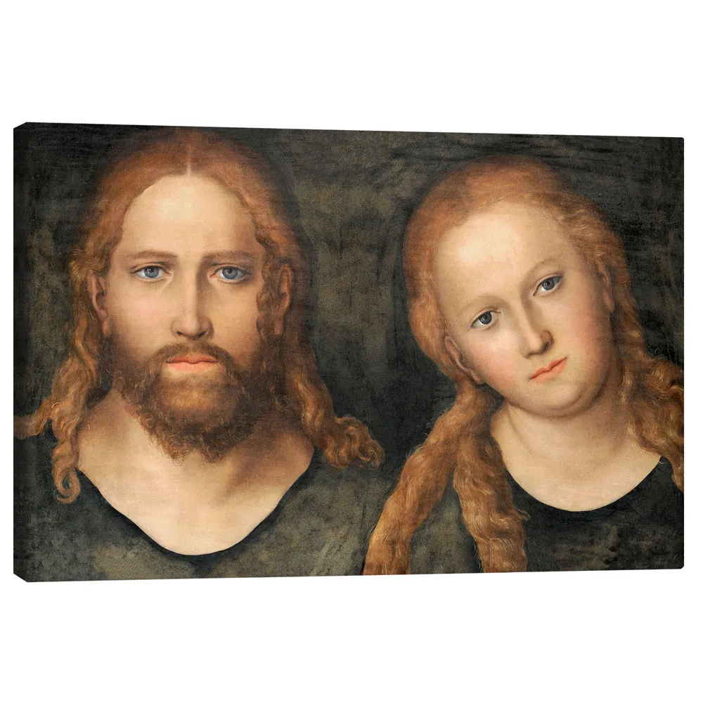 314921_canvas تابلو بوم کنواس طرح Christ and Mary Magdalene کد 890870 مسیح و مریم مجدلیه