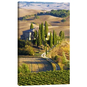 تابلو بوم کنواس طرح Belvedere House in San Quirico کد 464069 خانه Belvedere در سن کوئیریکو