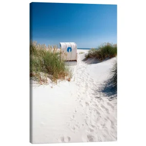 تابلو بوم کنواس طرح Beach Impressions Northsea کد 370902 برداشت‌های ساحلی نورث‌سی