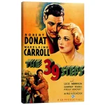 تابلو بوم کنواس طرح 39 STEPS