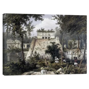 تابلو بوم کنواس طرح Mexico: Tulum