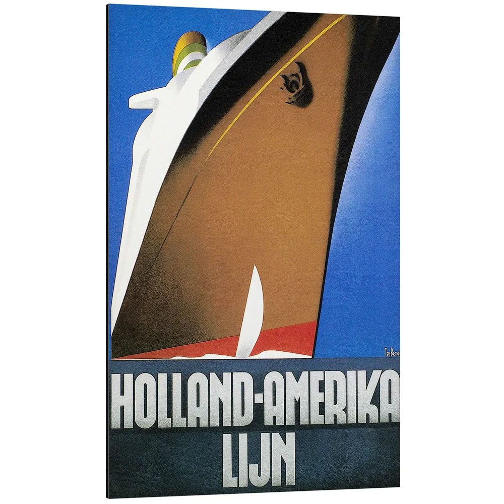 356104_aluminium-print تابلو شاسی طرح Holland-Amerika کد 718439 هلند-آمریکا