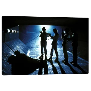 تابلو بوم کنواس طرح A CLOCKWORK ORANGE کد 519904 پرتقال کوکی