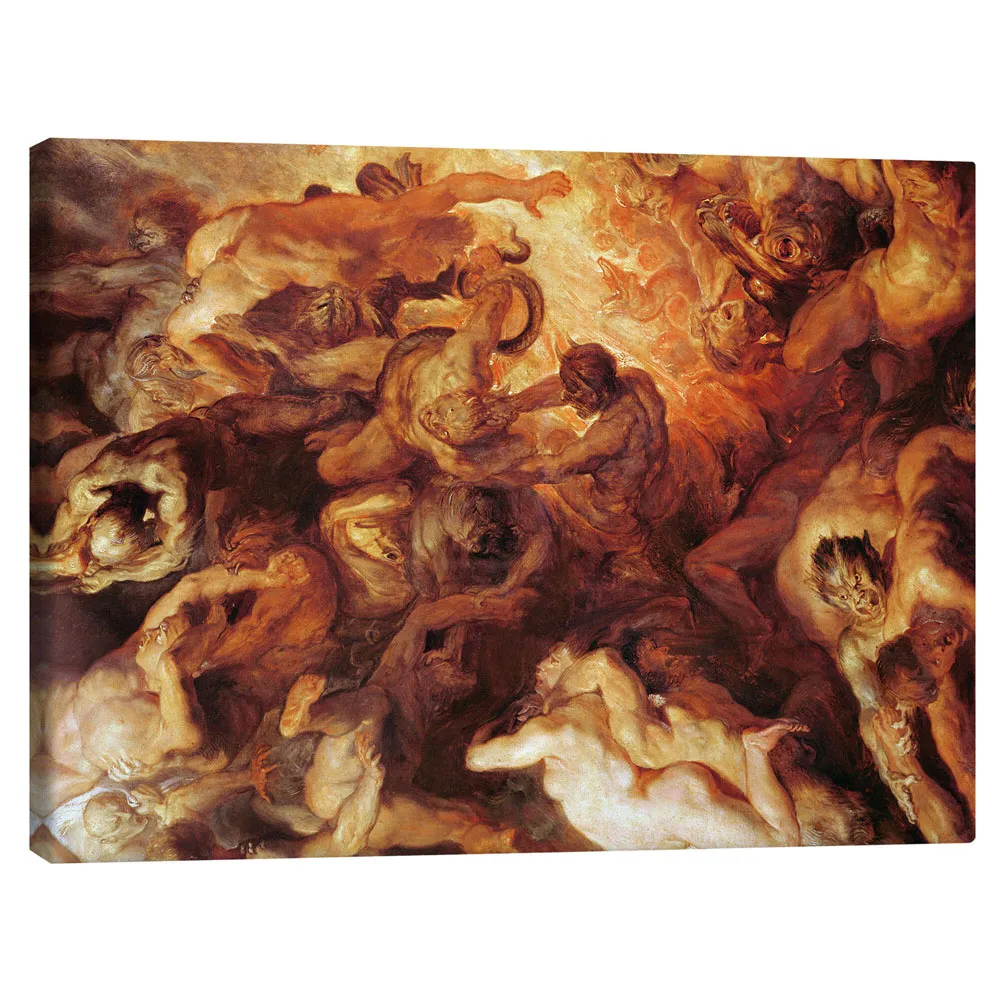 371485_canvas تابلو بوم کنواس طرح The Small Last Judgement (detail) کد 535673 داوری کوچک واپسین (جزئیات)