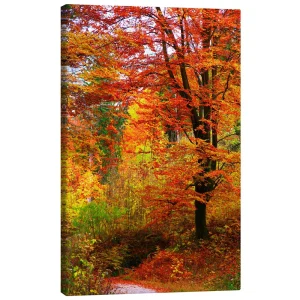 تابلو بوم کنواس طرح Autumn کد 389666 پاییز