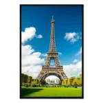 تابلو قاب دار طرح La Tour Eiffel کد 495533 لا تور ایفل
