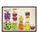 تابلو قاب دار طرح Colorful harvest کد 134985 برداشت رنگارنگ