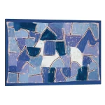 تابلو شاسی طرح Blue Night کد 753534 شب آبی