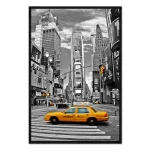 تابلو قاب دار طرح Times Square