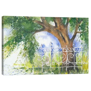 تابلو بوم کنواس طرح old tree کد 362246 درخت پیر