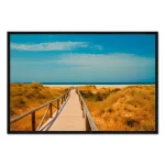 تابلو قاب دار طرح way to the beach - Tarifa (Andalusia)