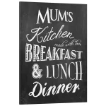 تابلو شاسی طرح Mum's kitchen کد 387813 آشپزخانه مامان