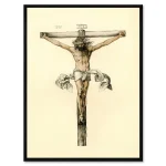 تابلو قاب دار طرح Christ on Cross کد 564920 مسیح بر صلیب