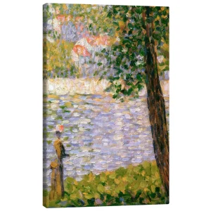 تابلو بوم کنواس طرح Morning walk کد 989227 پیاده‌روی صبحگاهی