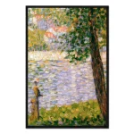 تابلو قاب دار طرح Morning walk کد 989227 پیاده‌روی صبحگاهی