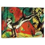 تابلو بوم کنواس طرح Three cats کد 232915 سه گربه