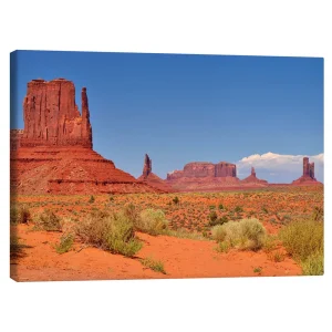 تابلو بوم کنواس طرح Monument Valley I کد 482584 دره یادبود ۱