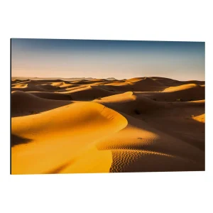 تابلو شاسی طرح Desert landscape at sunrise کد 565108 منظره کویر در طلوع آفتاب