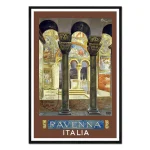 تابلو قاب دار طرح Italy - Ravenna کد 695164 ایتالیا - راونا