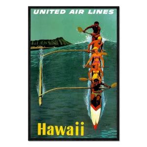 تابلو قاب دار طرح Hawaii کد 263137 هاوایی