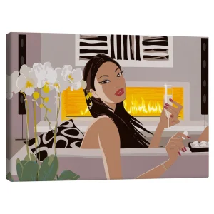 تابلو بوم کنواس طرح Favorite place کد 343962 مکان مورد علاقه