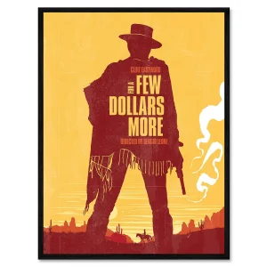 تابلو قاب دار طرح وسترن کد 96498